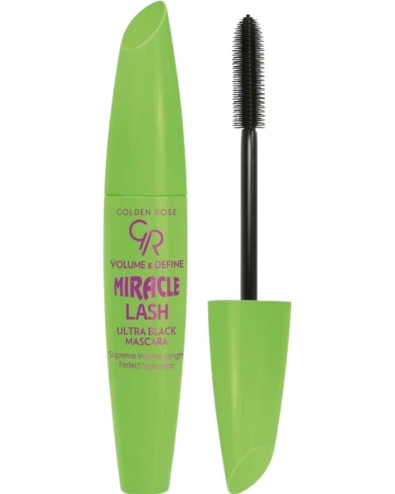 Golden Rose Volume & Define Miracle Lash Ultra Black Mascara - Hacim Veren Maskara