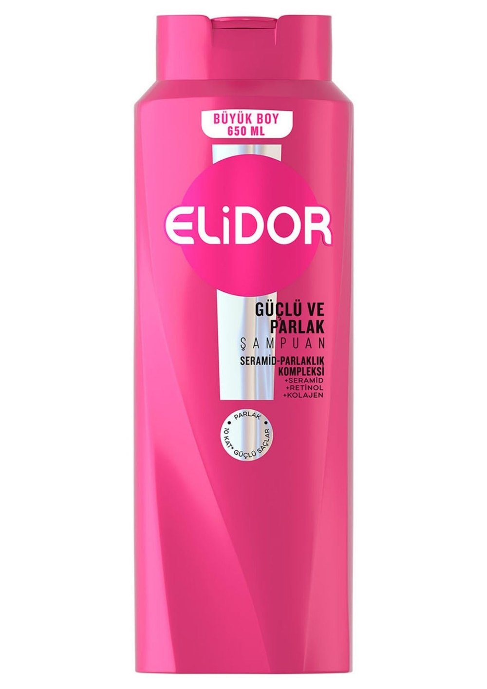 Elidor Saç Bakım Şampuanı Güçlü ve Parlak 650 ml 