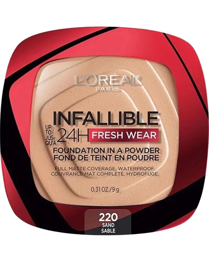 LOreal Paris Infaillible 24h Fresh Wear Pudra Fondöten 220 Sand