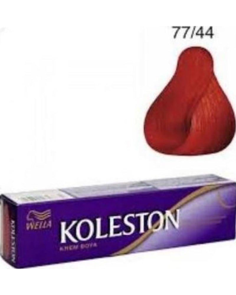 Wella Koleston Single Tüp Boya 77/44 Kor Ateşi Kızılı