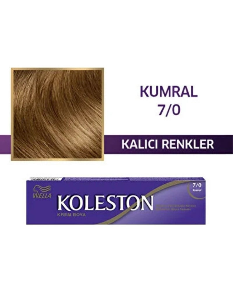 Wella Koleston Single Tüp Boya 7/0 Kumral
