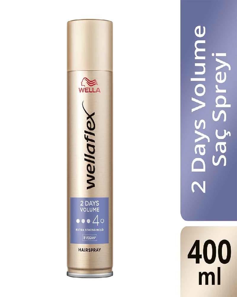 WELLA Wellaflex Saç Spreyi 2 Günlük Hacim Ekstra Güçlü Tutuş 400 ml