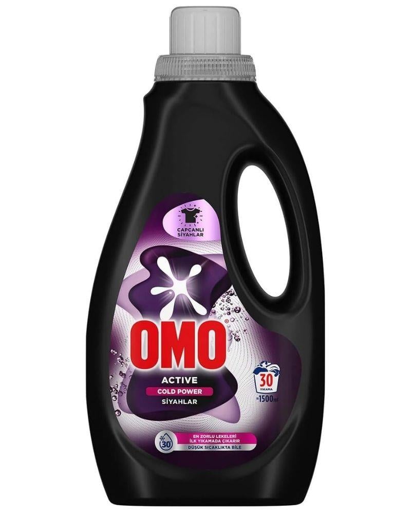 OMO Active Cold Power Siyahlar İçin Sıvı Deterjan 1500 ml