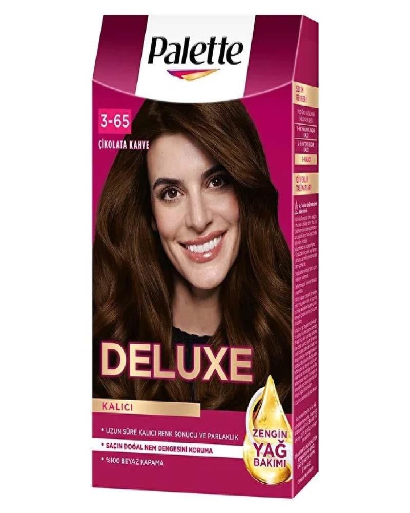 Palette Deluxe Saç Boyası Çikolata Kahve No: 3-65 50 ml