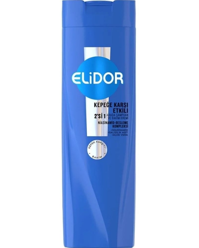 Elidor Kepeğe Karşı Etkili Şampuan 2 Si 1 Arada 400 Ml