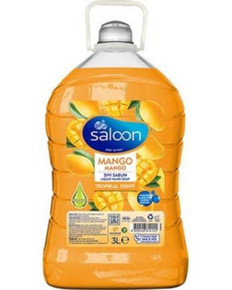 Saloon Sıvı Sabun Taze Mango 3 Litre