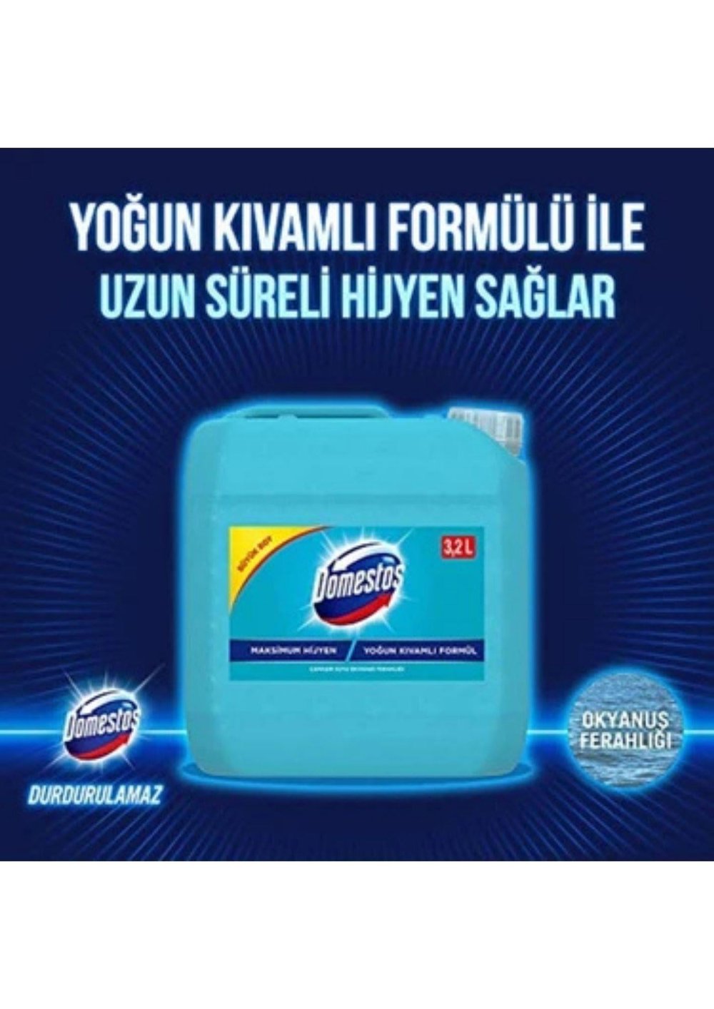 Domestos Çamaşır Suyu Okyanus Ferahlığı 3240 ml