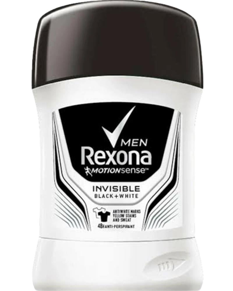 Rexona Men Invisible Black & White Stick 50Ml