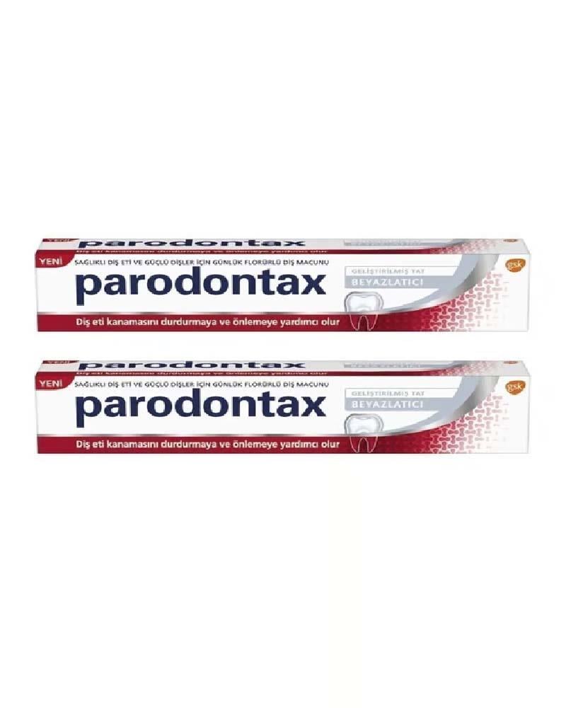 Parodontax Geliştirilmiş Tat Beyazlatici Diş Macunu 1+1 75 Ml