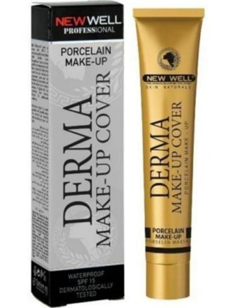 New Well Derma Makeup Cover Yoğun Kapatıcı Fondöten 03