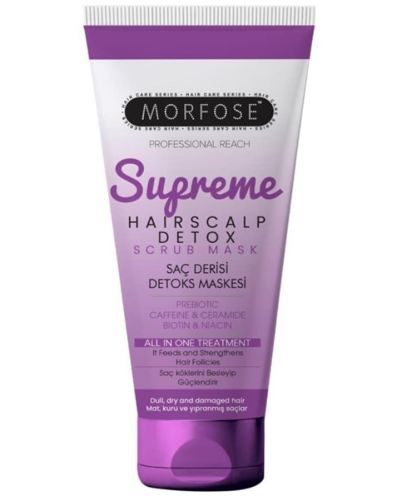 Morfose Scalp Detox Supreme Saç Derisi Detoks Maskesi 100ml
