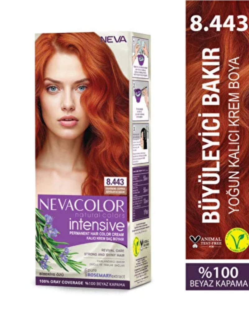 Neva Color INTENSIVE 8.443 Büyüleyici Bakır