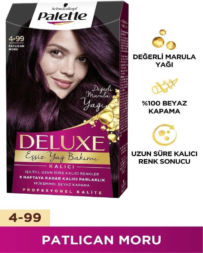 Palette Saç Boyasi 4-99 Patlican Moru