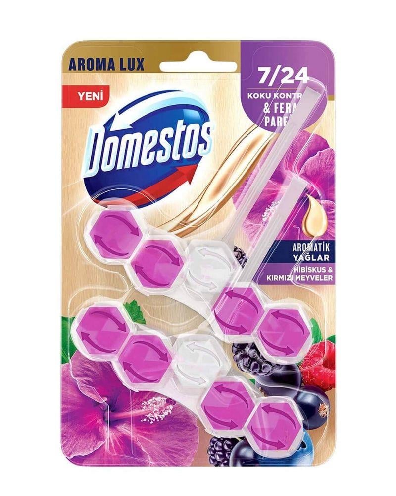 Domestos Tuvalet Bloğu Aroma Lux Hibiskus & Kırmızı Meyveler 100 g
