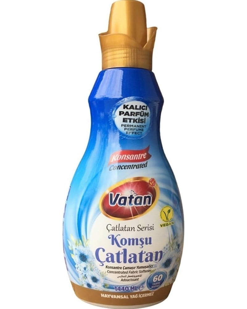 Vatan Komşu Çatlatan Konsantre Çamaşır Yumuşatıcı 1440ml