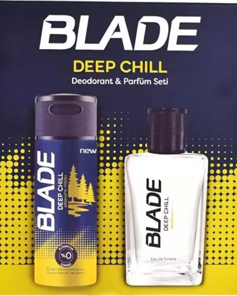 Blade Deep Chill Deodorant 150 ml & Parfüm 70 ml Set