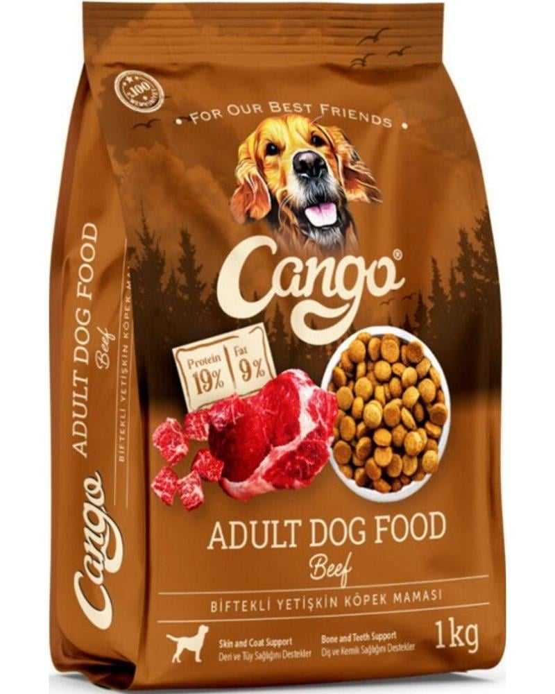 Cango Yetişkin Köpek Maması Etli (BİFTEKLİ) 1kg