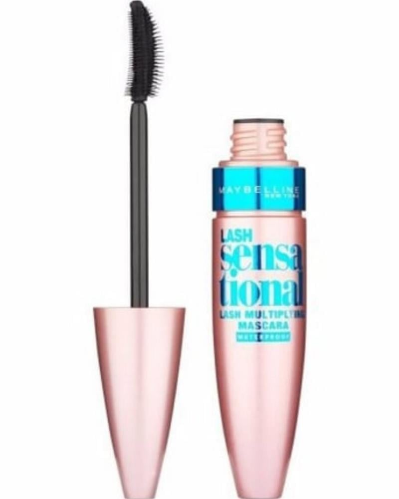 Maybelline New York Lash Sensational Yelpaze Etkili Suya Dayanıklı Siyah Waterproof Maskara