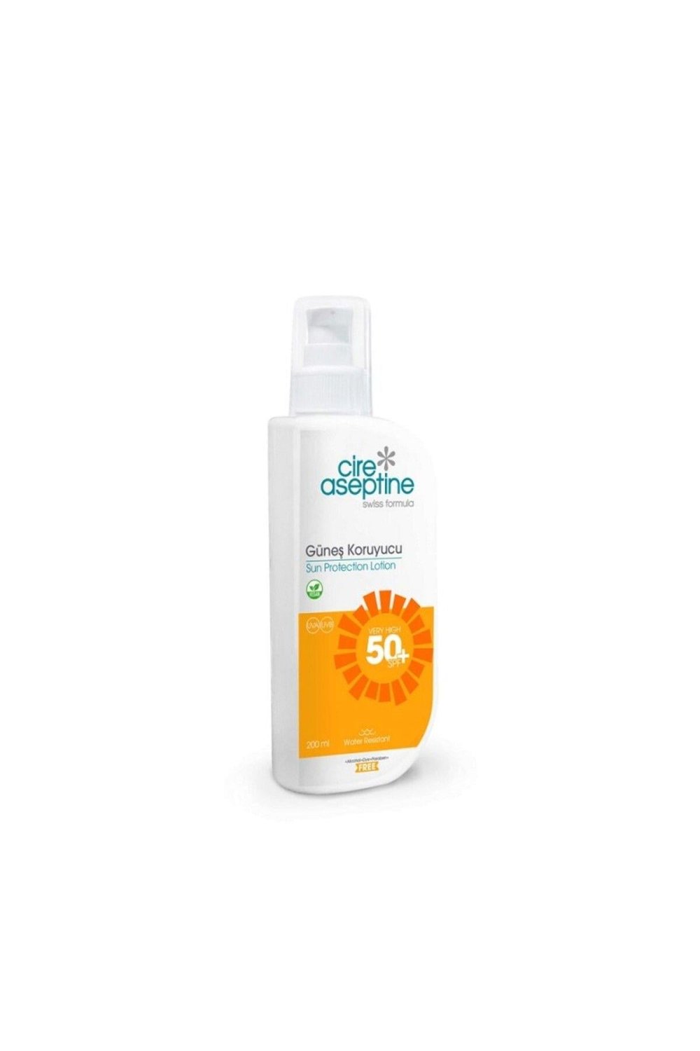 CIRE ASEPTINE Sun Spf50+ Lotion 200ml