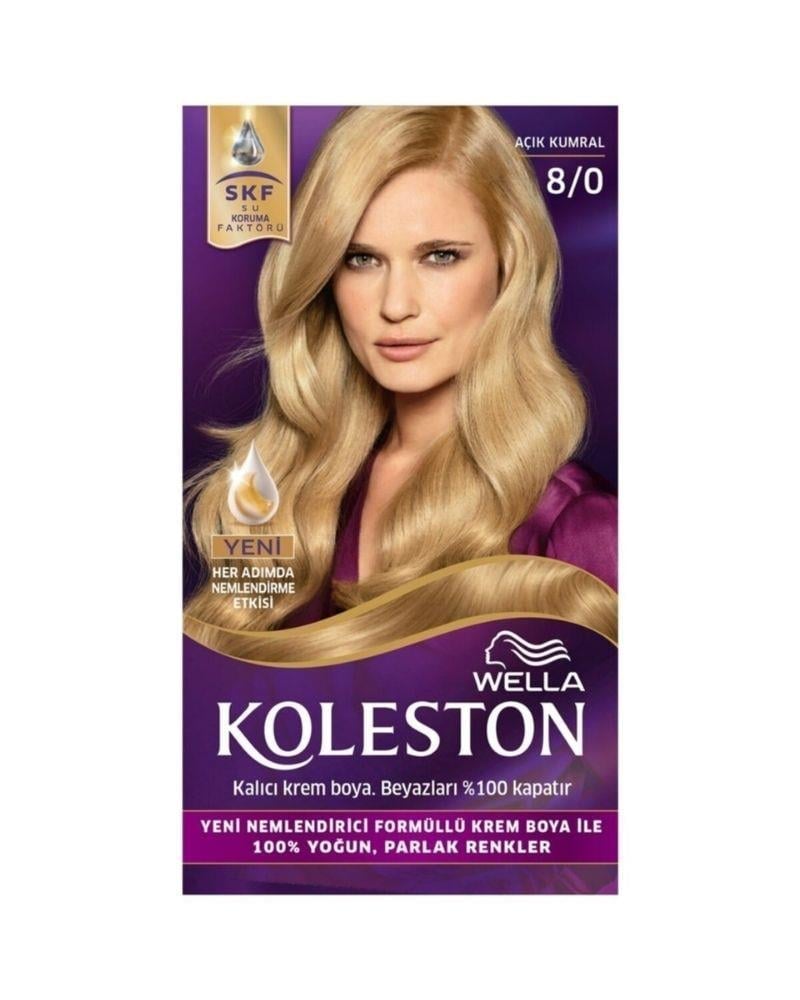 Wella Naturals Boya 8/0 Açık Kumral