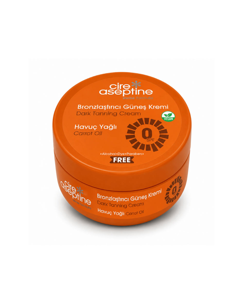 Cire Aceptıne Sun Havuçlu Güneş Yağı Kavanoz 100ml