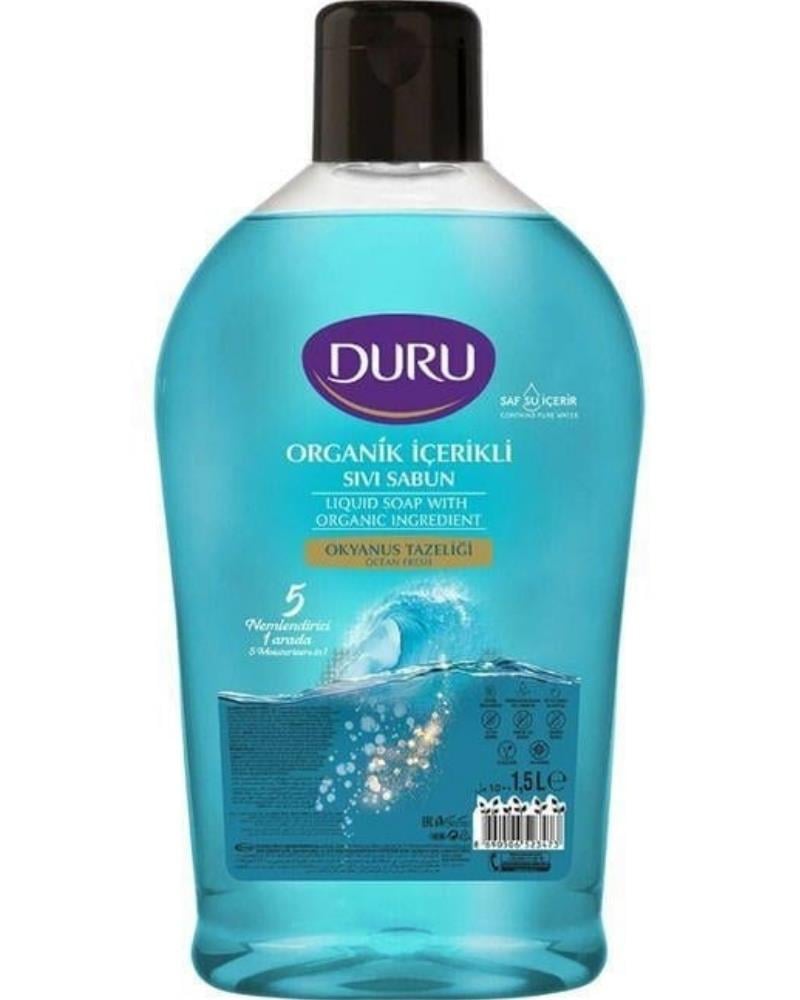 Duru Organik Içerikli Okyanus Tazeliği Sıvı Sabun 1,5lt