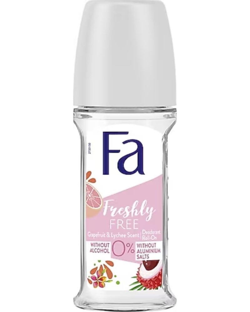 Fa Women Freshly Free Greyfurt & Liçe Anti-perspirant Roll-on 50 Ml