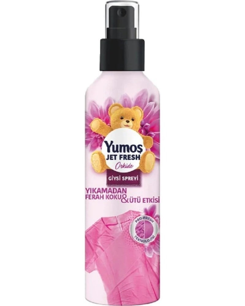 Yumoş Jet Fresh Giysi Spreyi Orkide 200 Ml 1 Adet