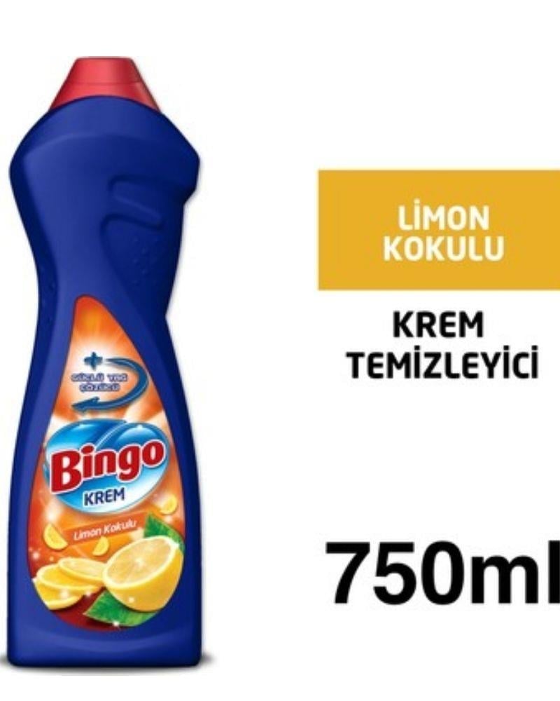 Bingo Limon Kokulu Krem Temizleyici 750 ml