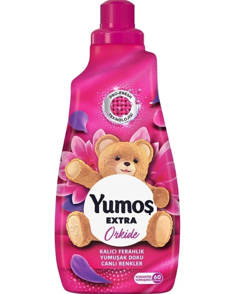 Yumoş Konsantre Çamaşır Yumuşatıcısı Orkide 1440 ML