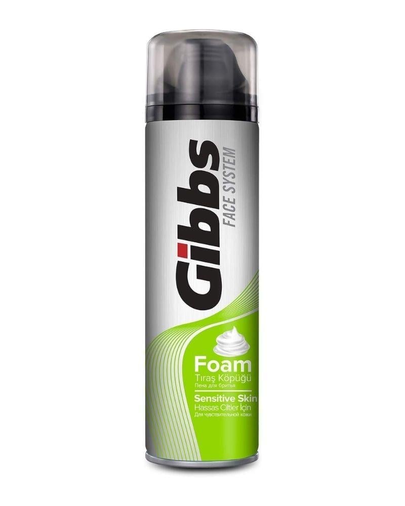 Gibbs Sensitive Tıraş Köpüğü, 200 ml
