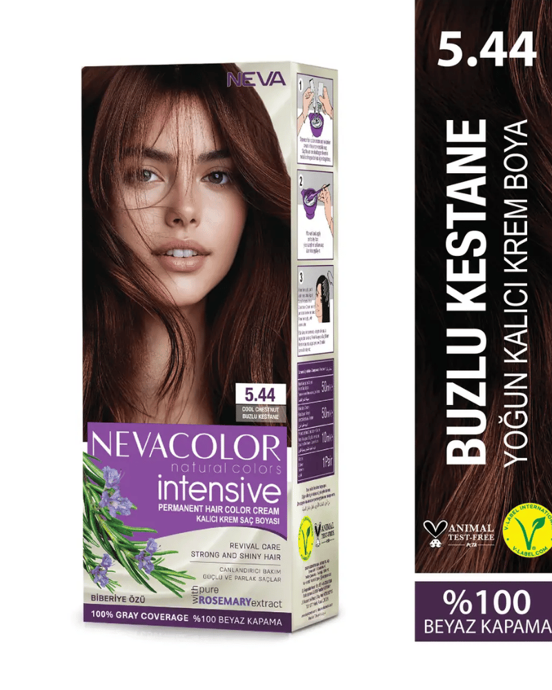 Neva Color Intensive 5.44 Buzlu Kestane