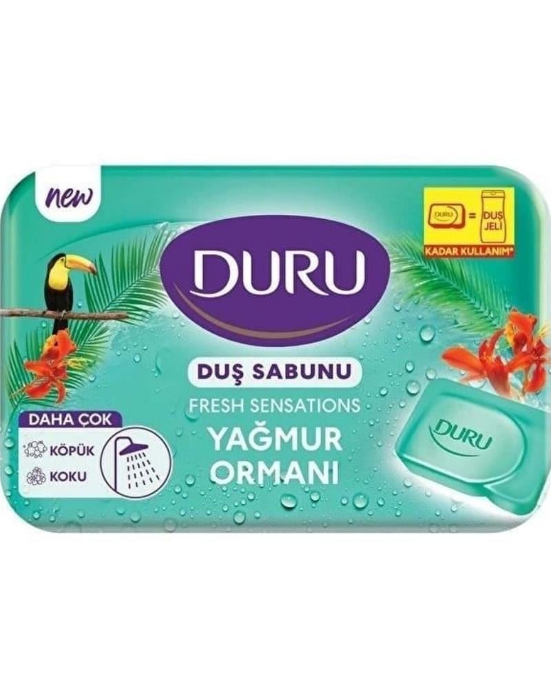Evyap Duru Sabun 150g Fresh Sensations Duş Sabunu Yağmur Ormanı