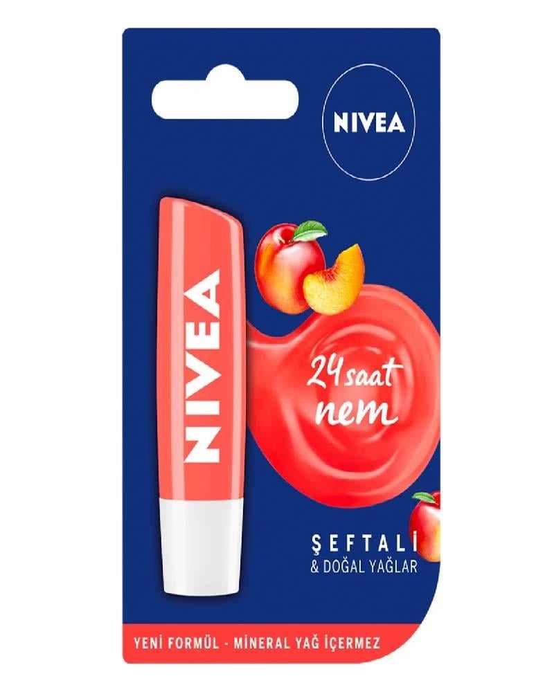 Nivea Fruıty Shine Şeftali Dudak Kremi 4,8g