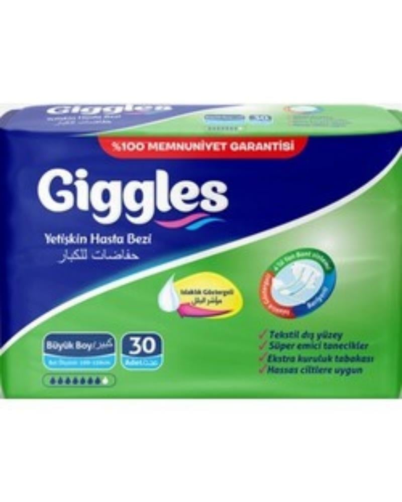 giggles Yetişkin Hasta Bezi Bağlama Medium M