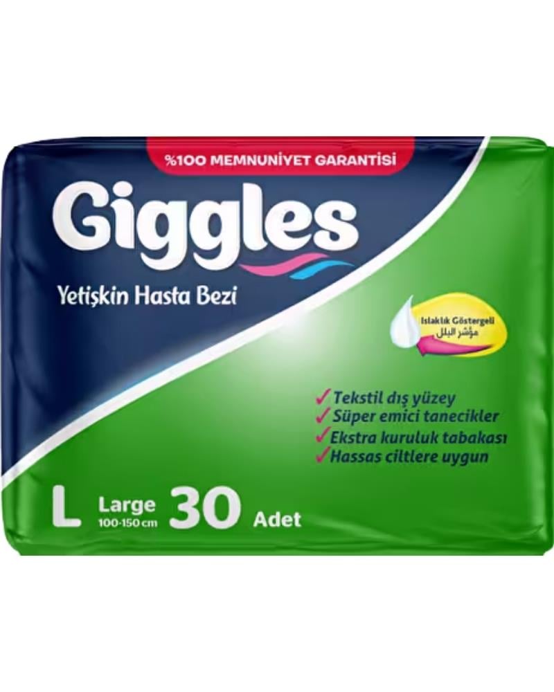 giggles Hasta Bezi L Beden 30 Adet