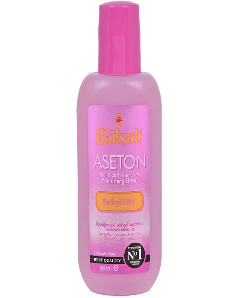 Gülşah Nail Polish Remover - Besleyici Etki Aseton 75ml