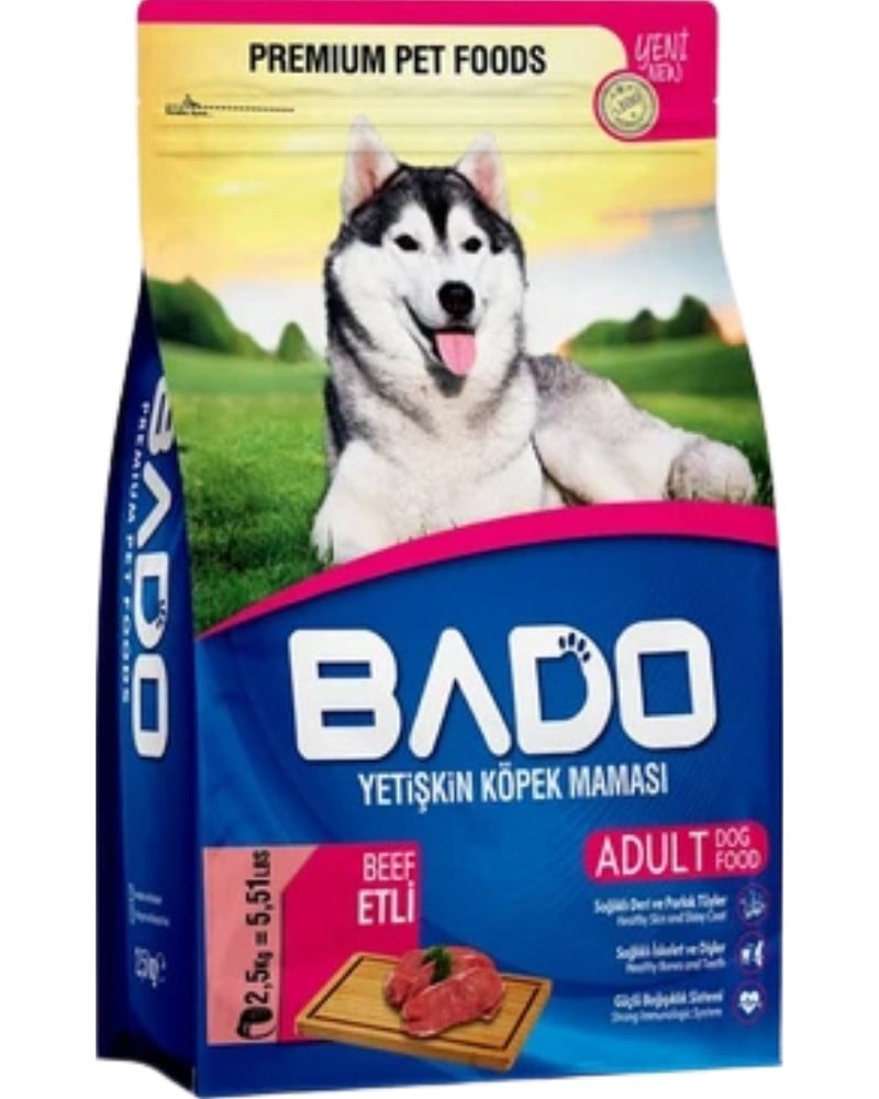 Bado Yetişkin Köpek Maması Etli 2,5kg