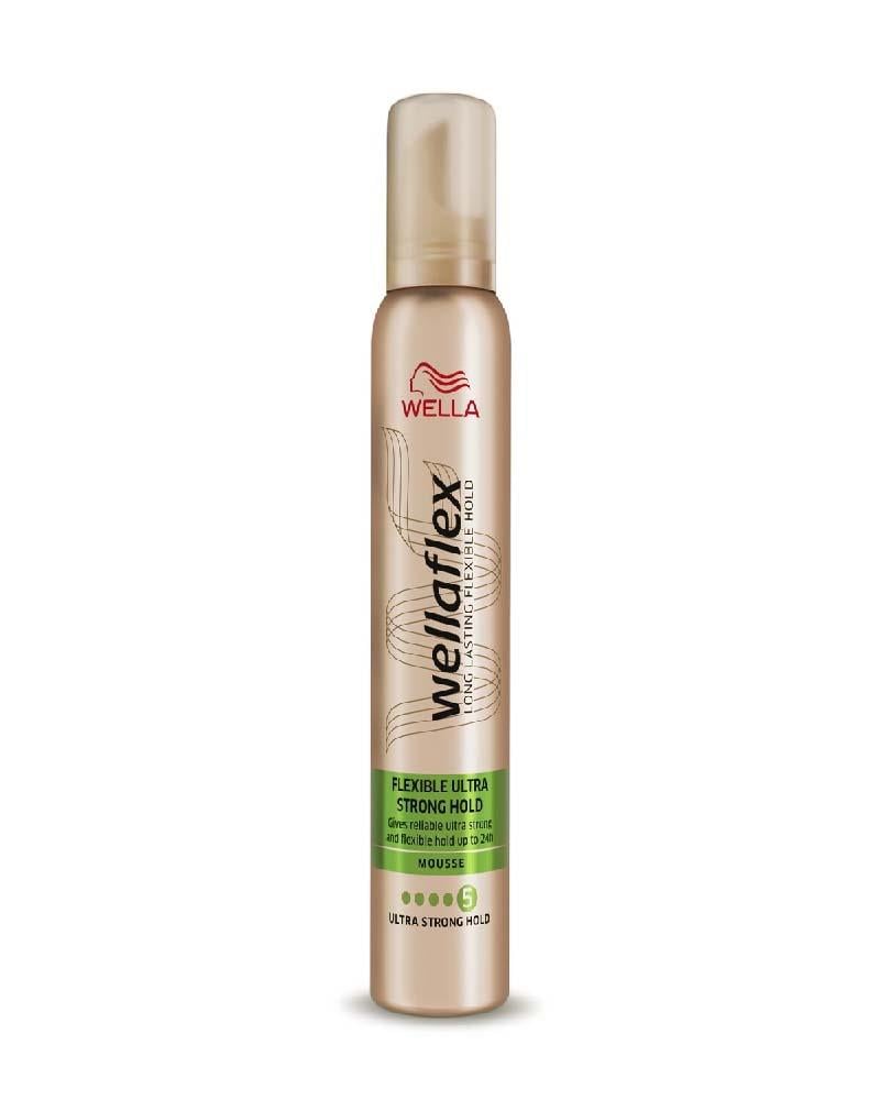 WELLA Wellaflex Saç Köpüğü İpeksi Bitiş & Ultra Güçlü Tutuş 200 ml