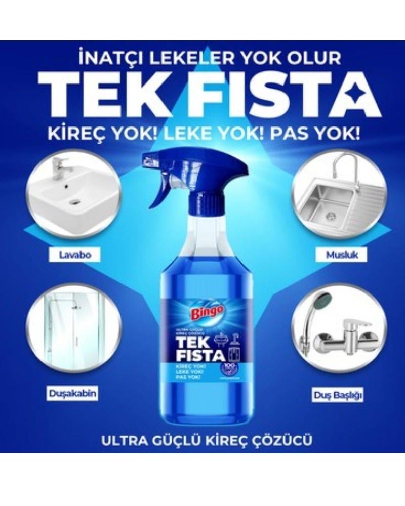 Bingo Sprey Kireç Çözücü 900 Ml 