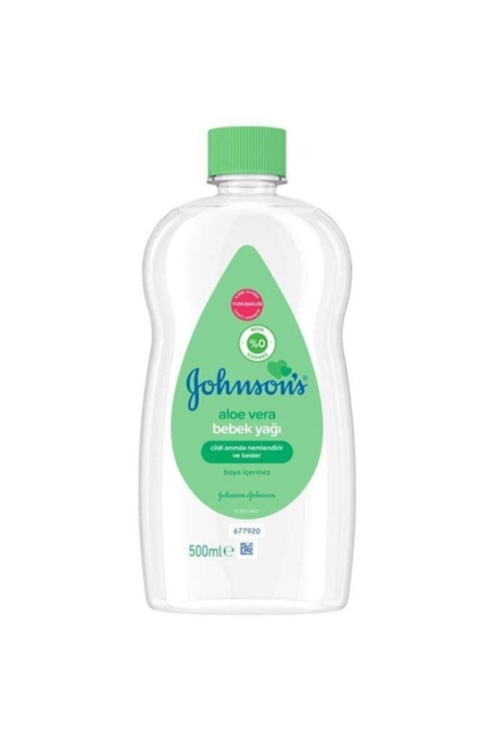 Johnson's Baby Oil Aloe Vera Bebe Yağı 500 Ml
