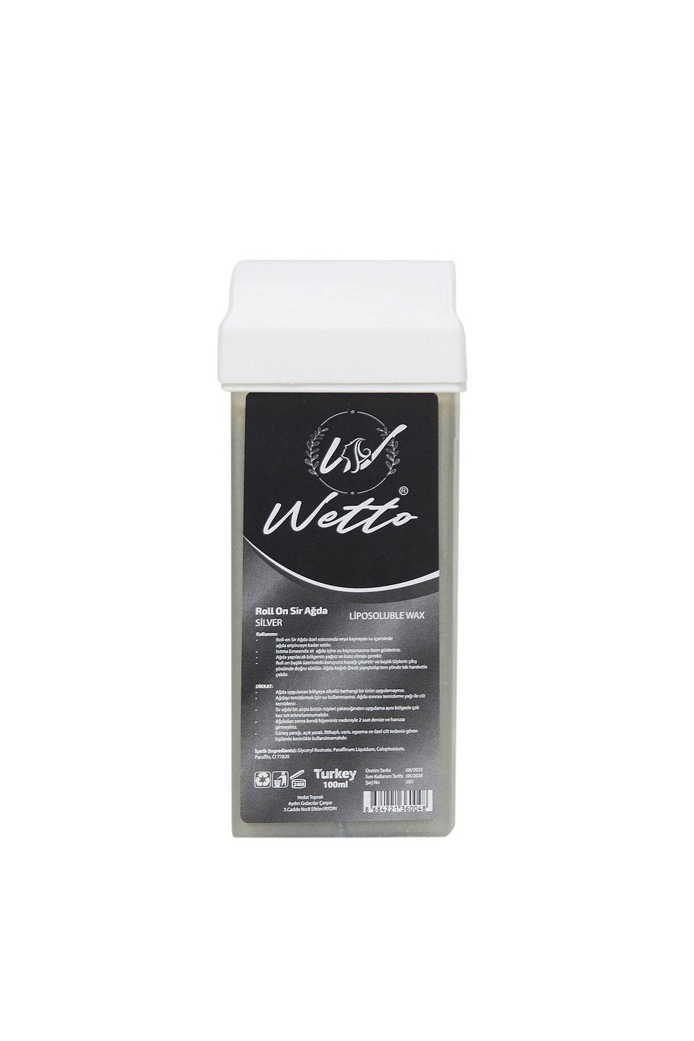 Wetto Professional Kartuş Ağda Silver 100 ML