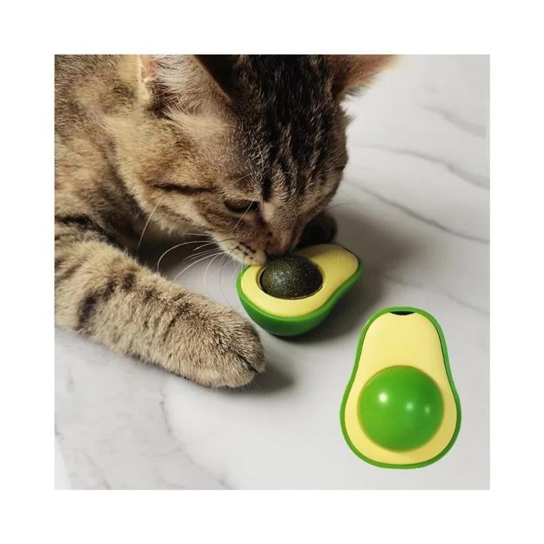 Avokado Tasarımlı Kedi Yalama Topu 1 adet