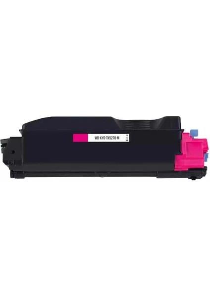 Kyocera TK-5270-M6230 Kırmızı Muadil Toner