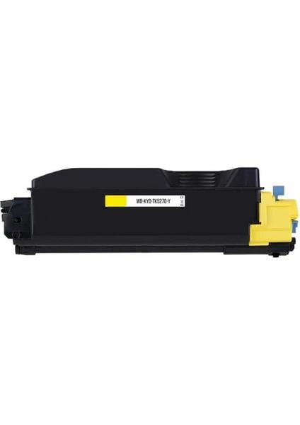 Kyocera TK-5270-M6230 Sarı Muadil Toner