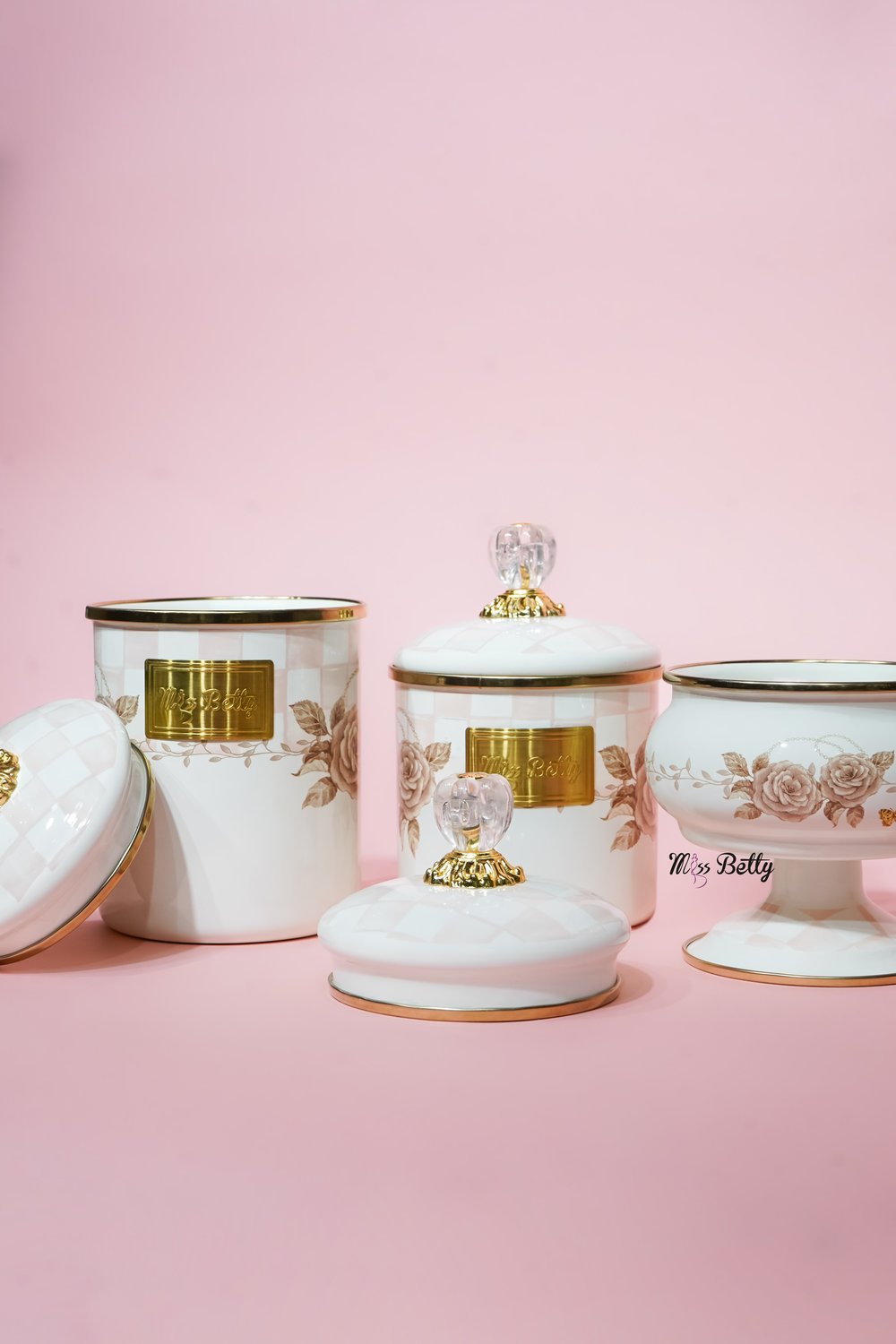 Rosadora Emaye 3'lü Set
