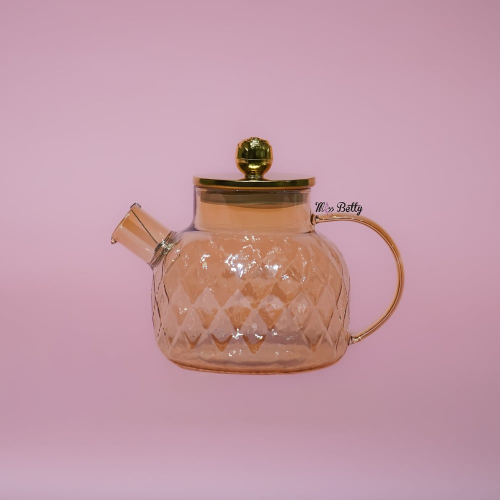 Rose Deluxe Kare Desen Demlik