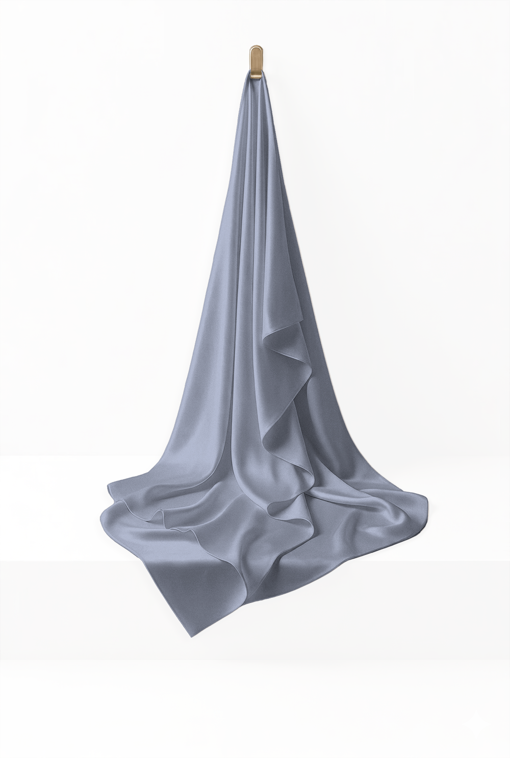 Quartz Parlak Şal - Gri̇