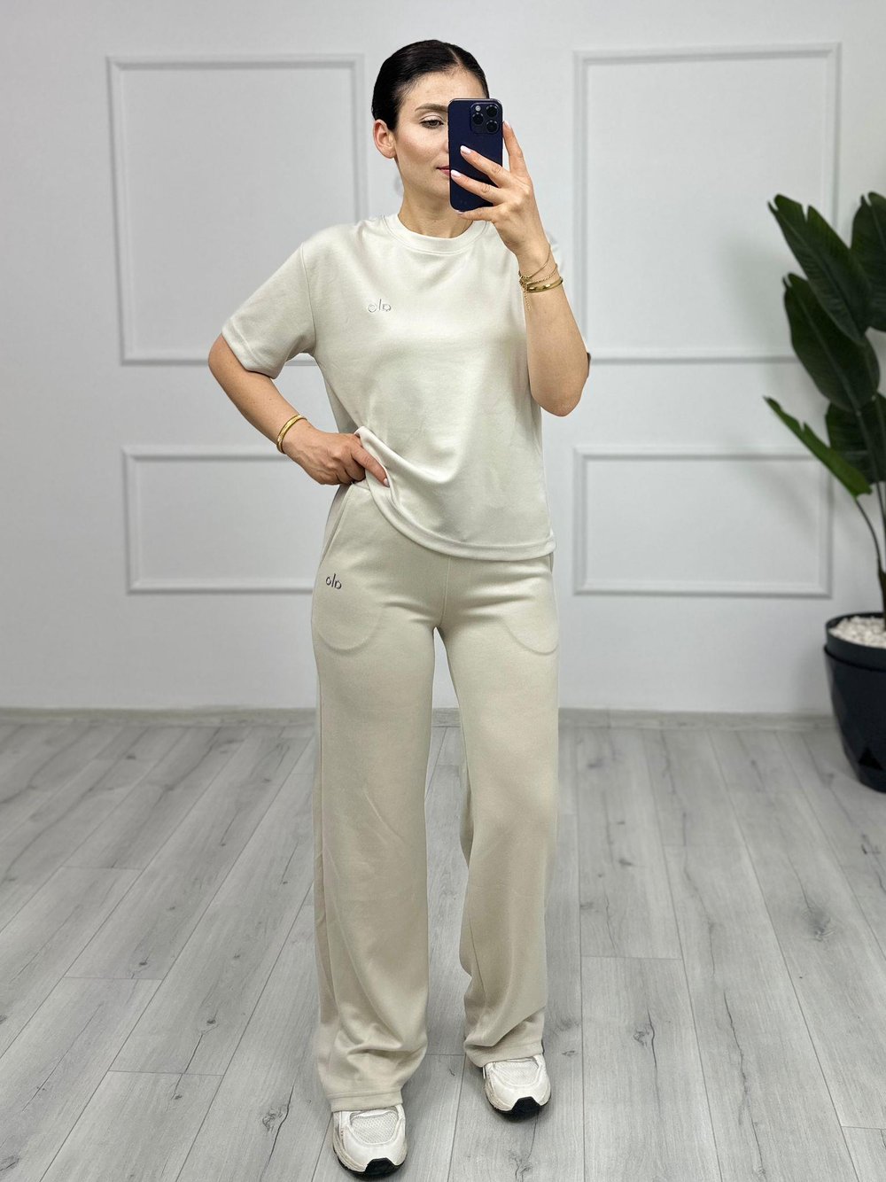 MODAL KUMAŞ LOGOLU İKİLİ TAKIM