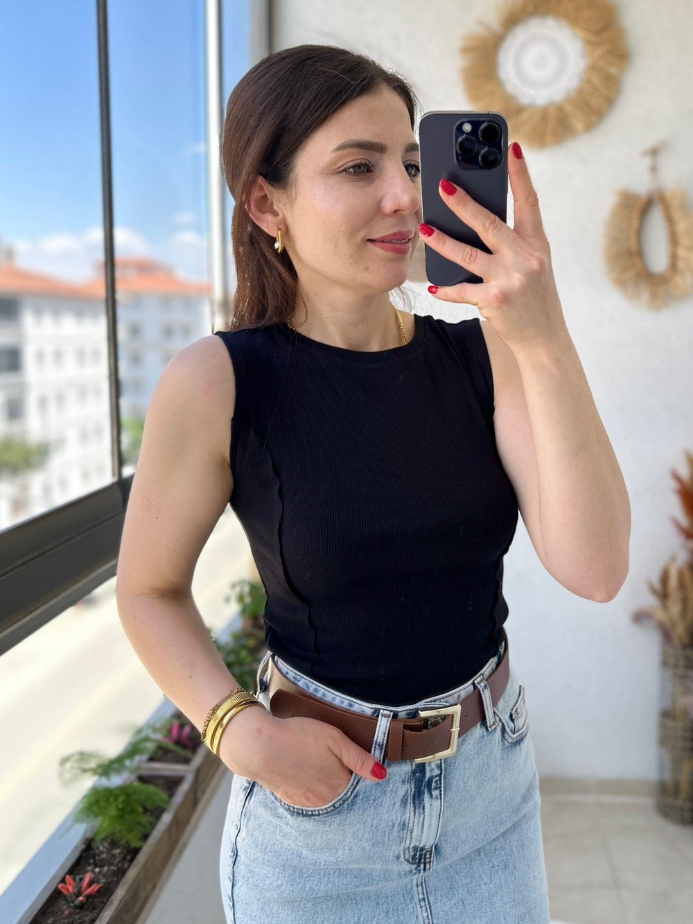 YAN DİKİŞ DETAYLI ATLET